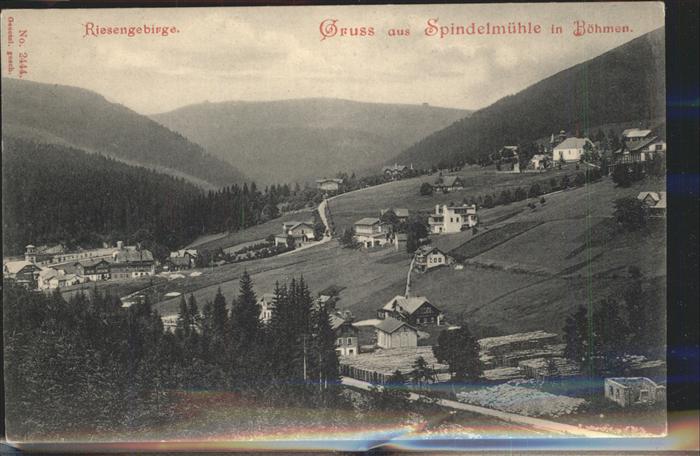 Spindelmuehle Riesengebirge Panorama Riesengebirge Böhmen