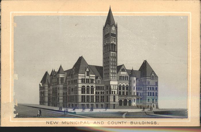 Toronto Canada New Municipal and County Buildings