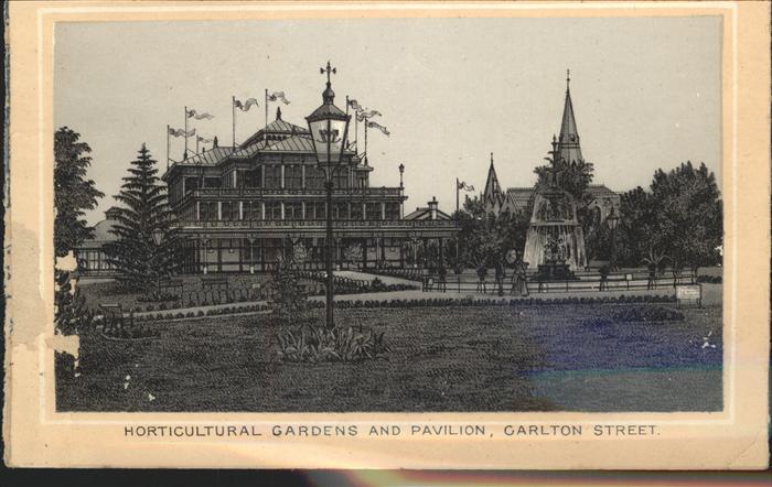 Toronto Canada Horticultural Gardens and Pavilion Carlton Street