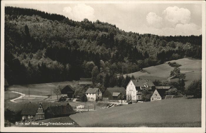 Gras-Ellenbach Hotel Siegfriedsbrunnen