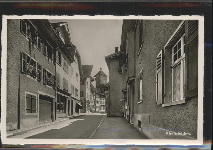 Rheinfelden AG Strassenpartie Turm