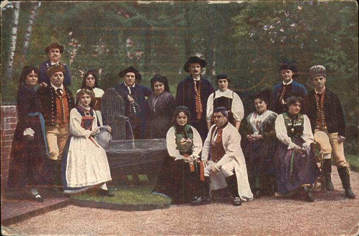 STUTTGART  CITY Schwaebische Liedergruppe Koenigliches Hoftheater