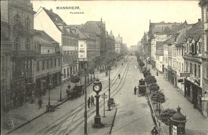 MANNHEIM BW Planken Pferdewagen