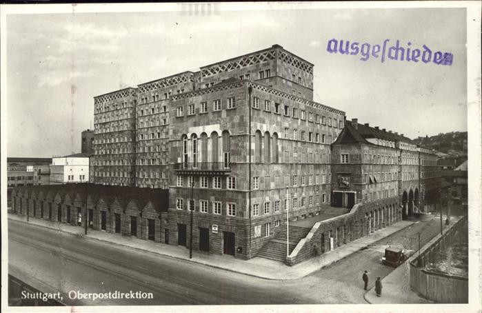 STUTTGART  CITY Oberpostdirektion