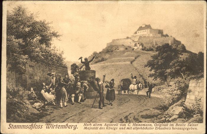STUTTGART  CITY Stammschloss Wirtemberg