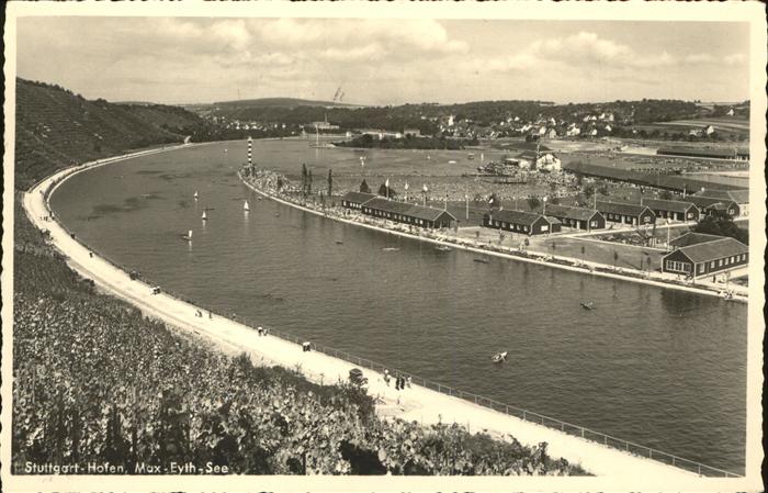 STUTTGART  CITY Hafen Max Eyth See