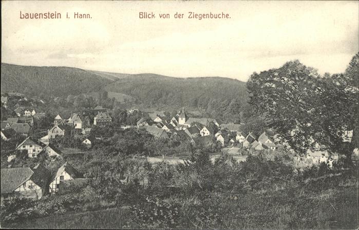 Lauenstein Salzhemmendorf Blick von Ziegenbuche