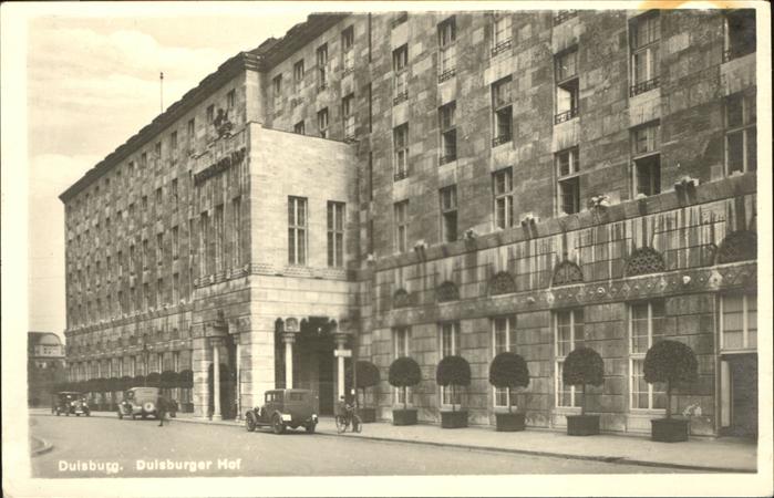 Duisburg Ruhr Duisburger Hof Autos