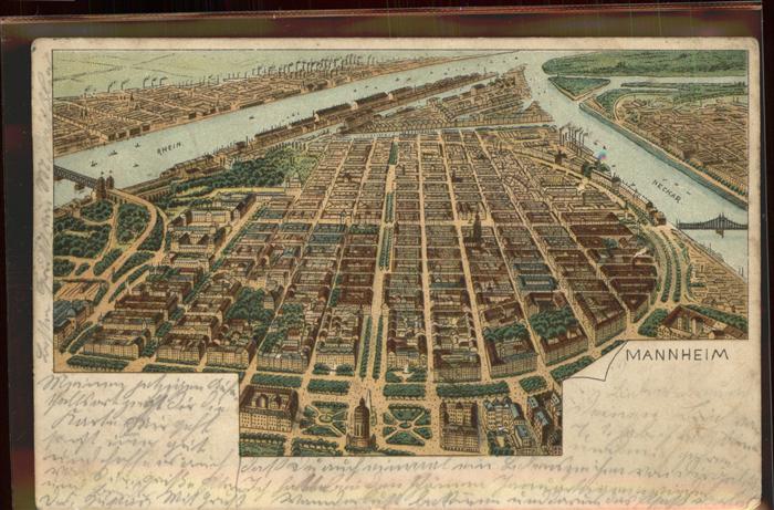 Mannheim Stadtkarte