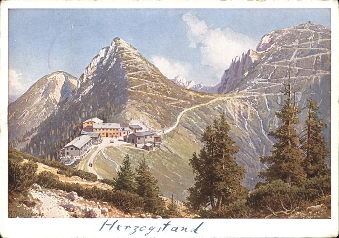 Reschreiter R. Herzogstand Häuser