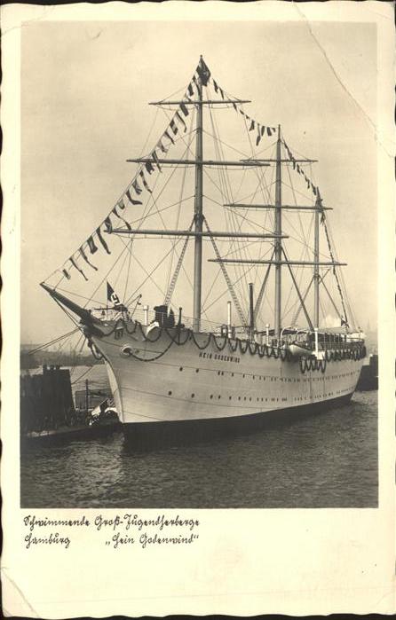 Segelschiffe Swinemünde Hamburg Gotemwind