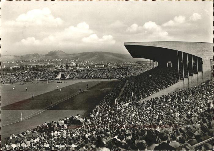 Stadion Stadium Estadio-- Stuttgart-Bad Cannstadt Neckarstadion