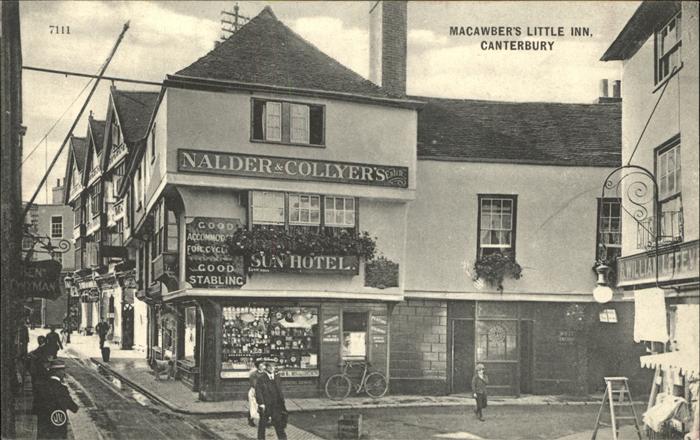 Canterbury Kent Macawbers Little Inn.