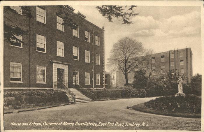Finchley Church End House School Convent Marie Auyiliatrice