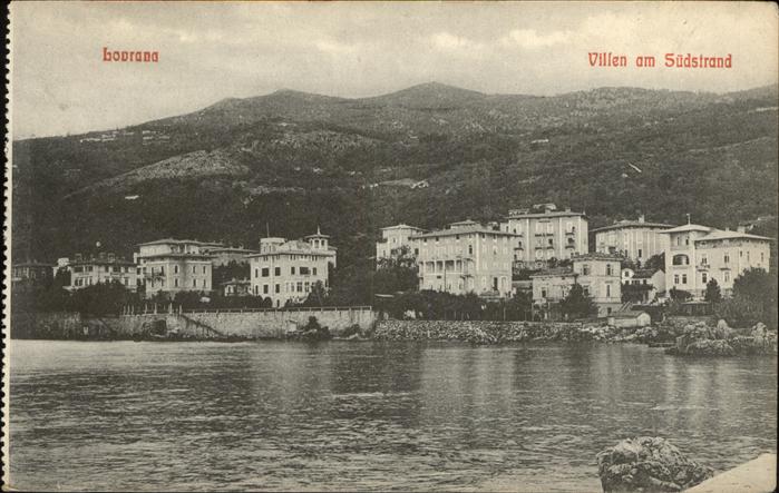 Lovrana Villen am Südstrand