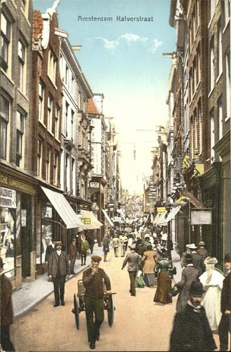 Amsterdam Niederlande Kalverstraat