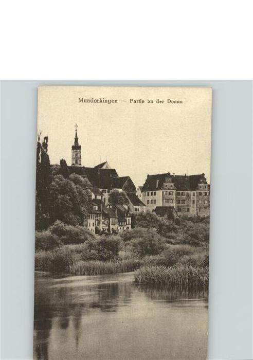 Munderkingen Partie an der Donau
