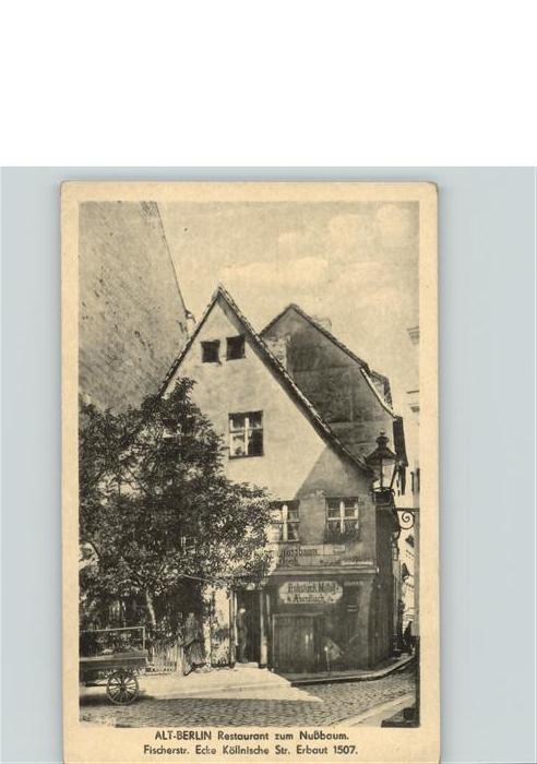 Berlin Restaurant zum Nussbaum