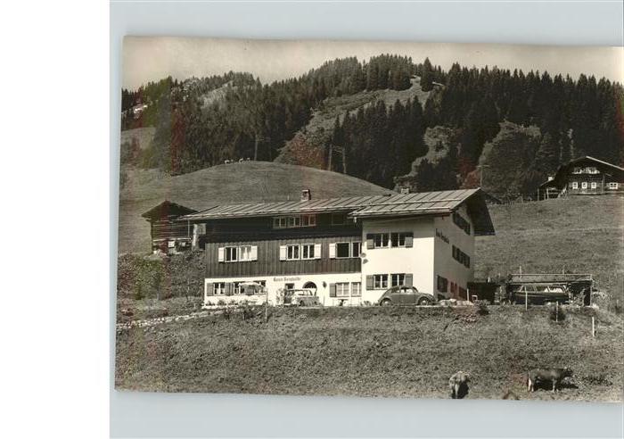 Hirschegg Kleinwalsertal Vorarlberg Erholungsheim Berghalde