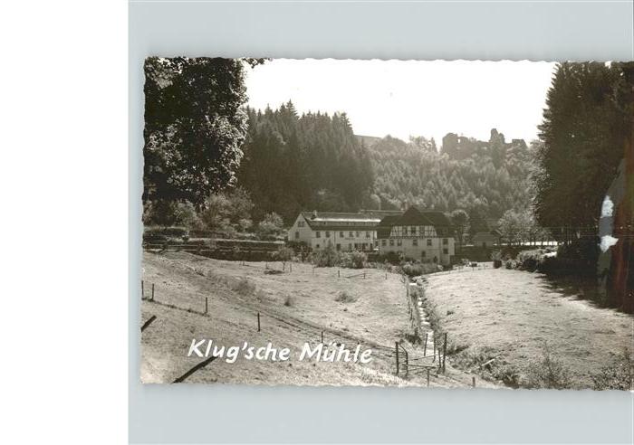 Karlstal Klugsche Mühle
