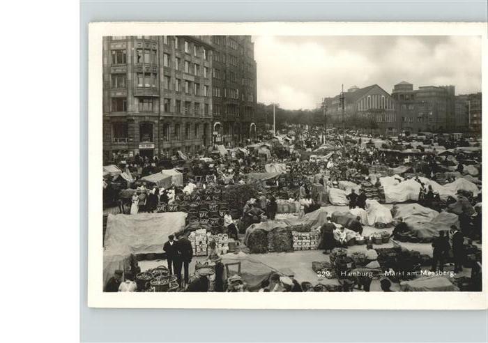 HAMBURG  CITY Markt am Messberg