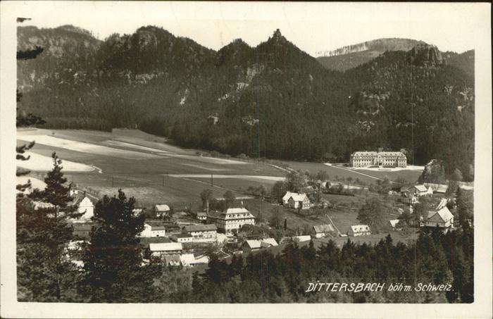 Dittersbach Jetrichovice Panorama