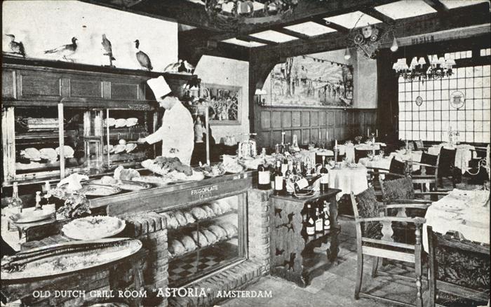 Amsterdam Niederlande Hotel Astoria Old Dutch Grill Room