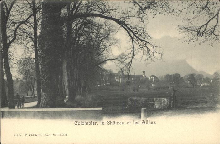 Colombier NE Le Chateau et les Allees