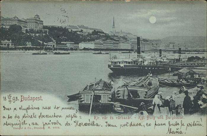 Budapest Kir var es varbazar Königliche Burg und