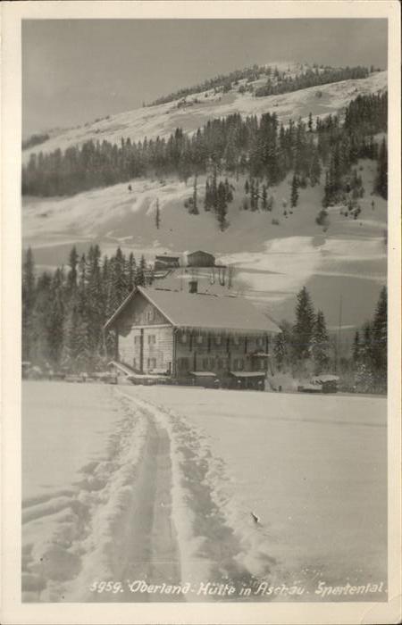 Aschau Spertental Oberlandhütte