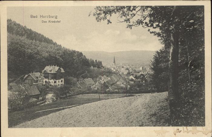 Bad Harzburg Panorama Krodotal