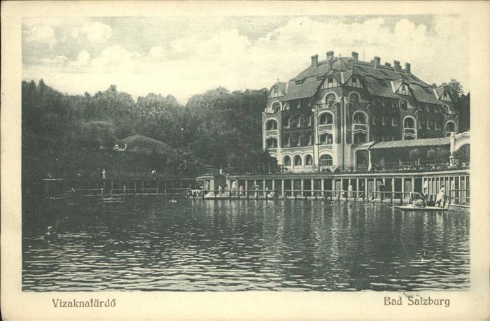 Ocna Sibiului Vizakna Vizaknafürdö Bad Salzburg See Hotel