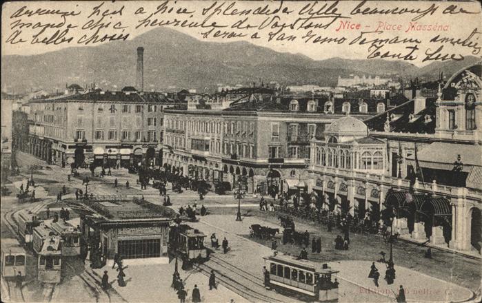 Nice Alpes Maritimes Place Massena