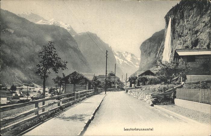 Lauterbrunnental Ansicht