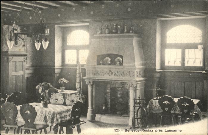 Lausanne VD Bellevue Rosiaz