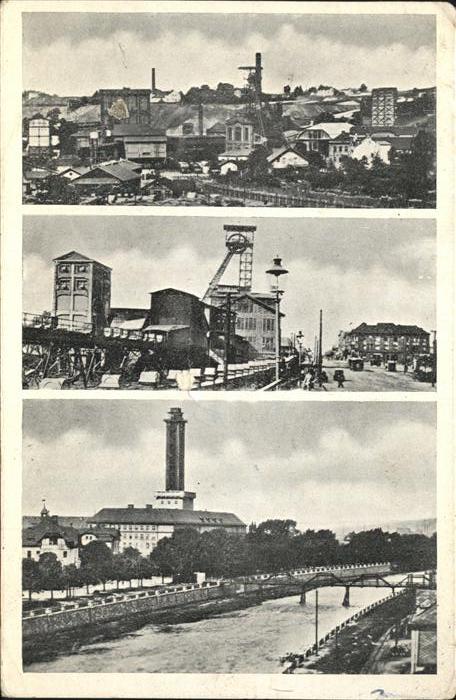 Maehrisch-Ostrau Ostrava Ortsansicht Bergwerk