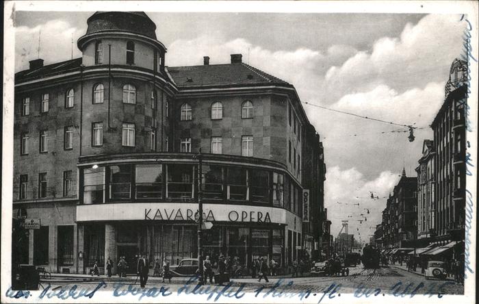 Maehrisch-Ostrau Ostrava Hauptstrasse Feldpost