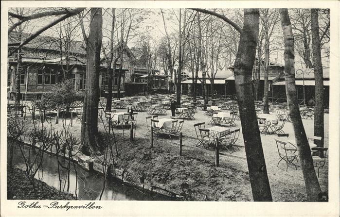 Gotha Thueringen Parkpavillon Feldpost
