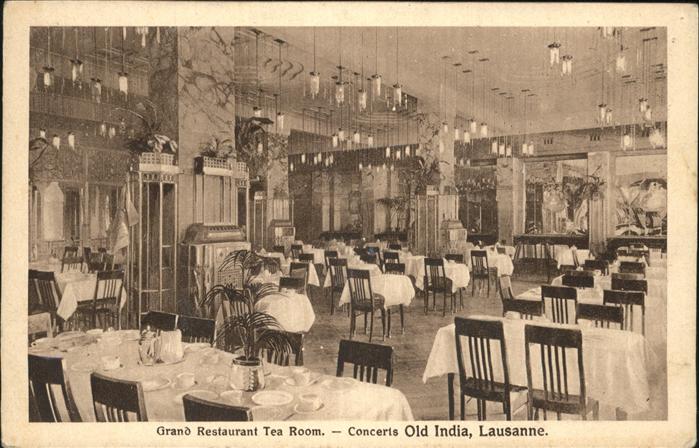 Lausanne VD Grand Restaurant Tea Room