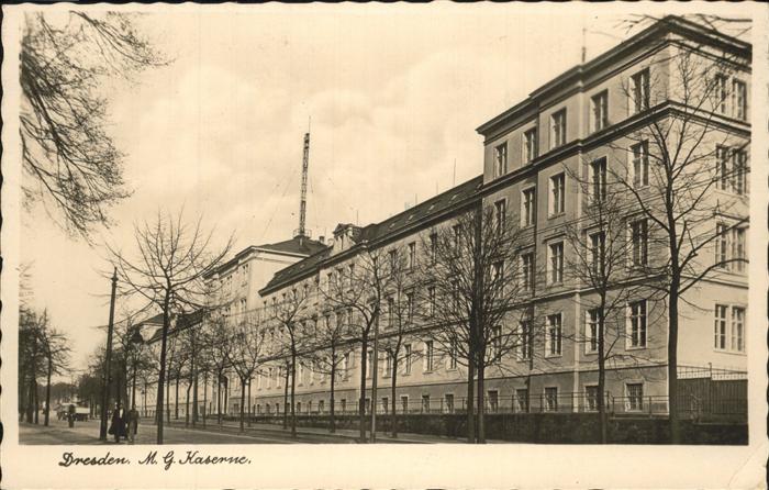 DRESDEN Elbe M G Kaserne Feldpost NZ4