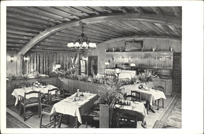 Zuerich Haus zum Rueden Gaststube