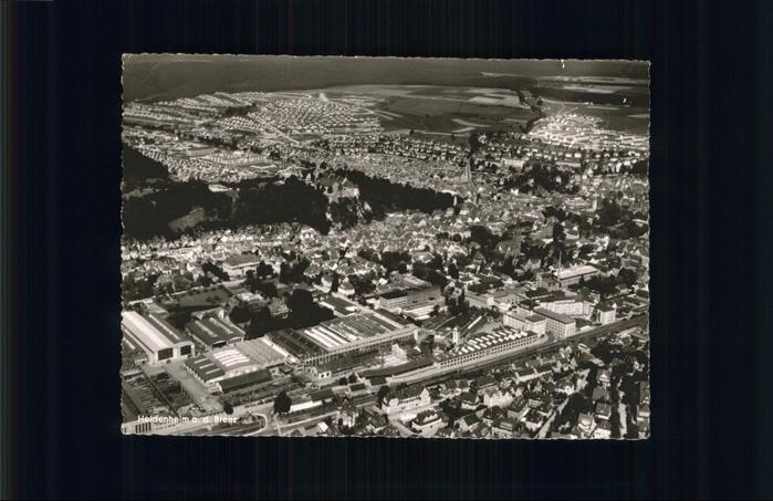 Heidenheim Brenz Fliegeraufnahme