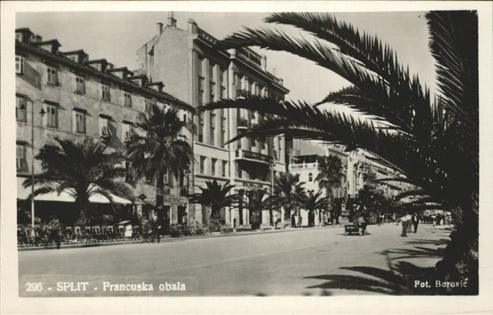 Split Spalato Francuska obala