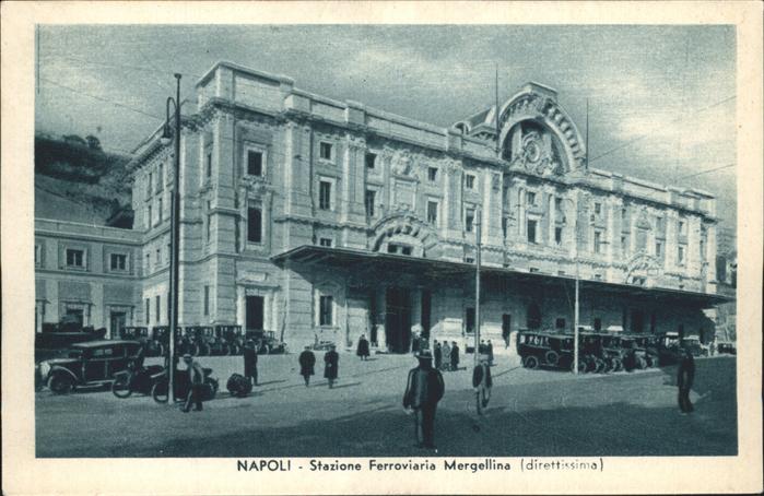 Napoli Neapel Stazione Ferroviaria Mergellina