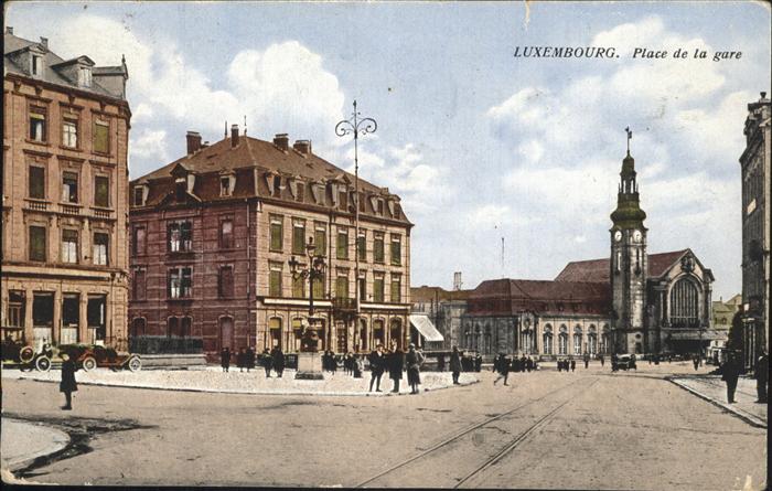 LUXEMBOURG Luxemburg Place de la gare