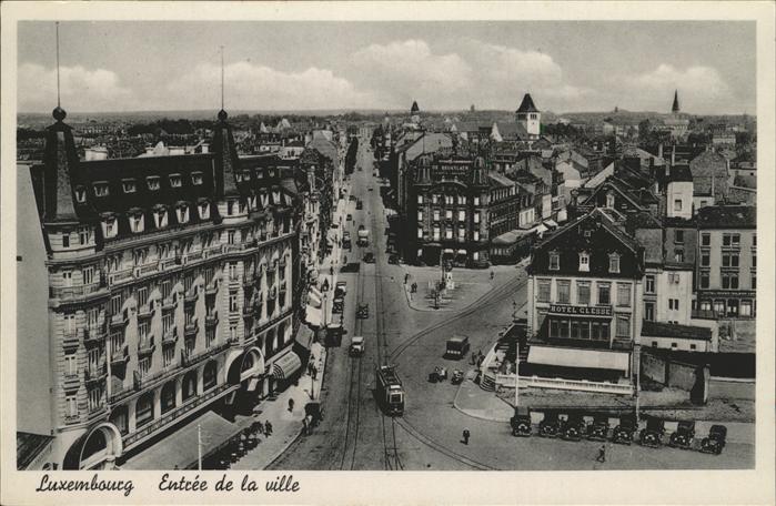 LUXEMBOURG  Luxemburg Entree de la ville