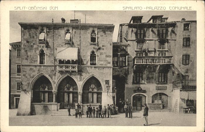 Spalato Split Obcinski Dom Palazzo Comunale