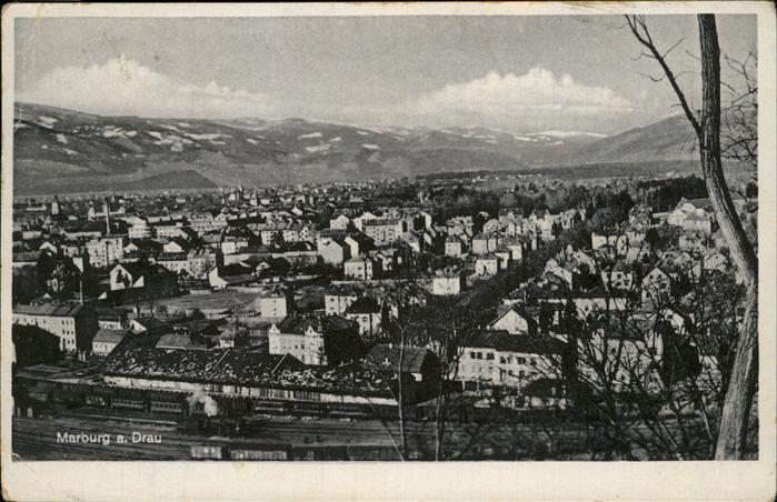 Marburg Drau Maribor Panorama