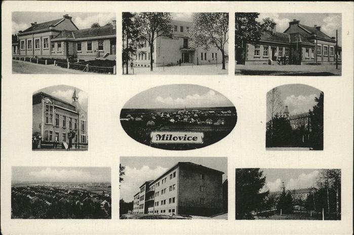 Milovice Teilansichten Feldpost