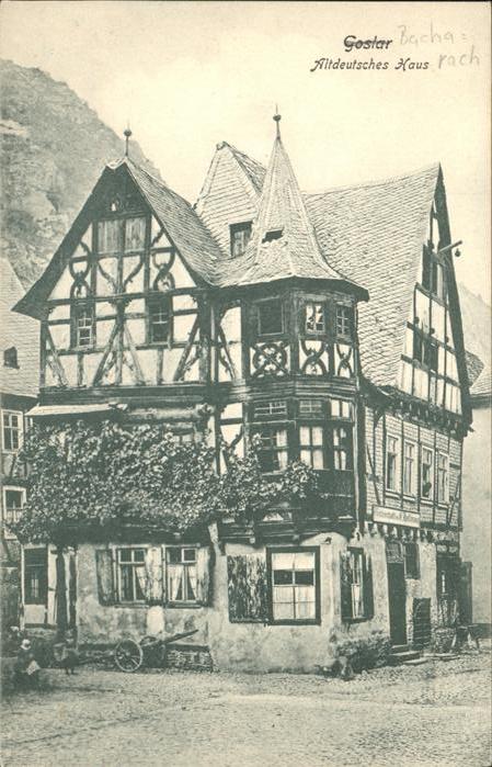Bacharach Rhein Altdeutsches Haus
